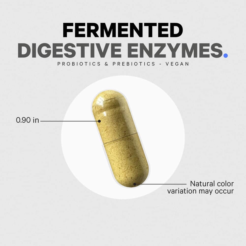 Codeage Digestion Fermented Digestive Enzymes Supplement - Bodybuilding.com