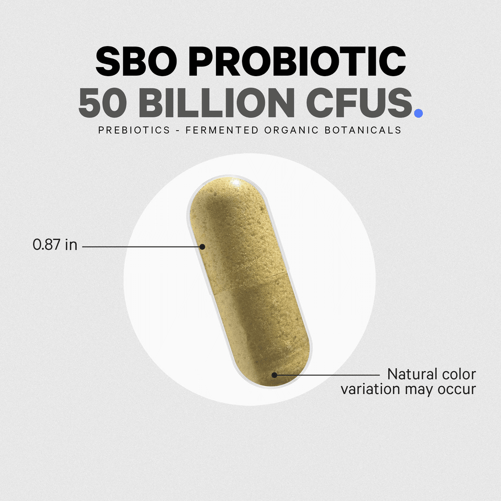Codeage Digestion SBO Probiotic+ 50 Supplement - Bodybuilding.com