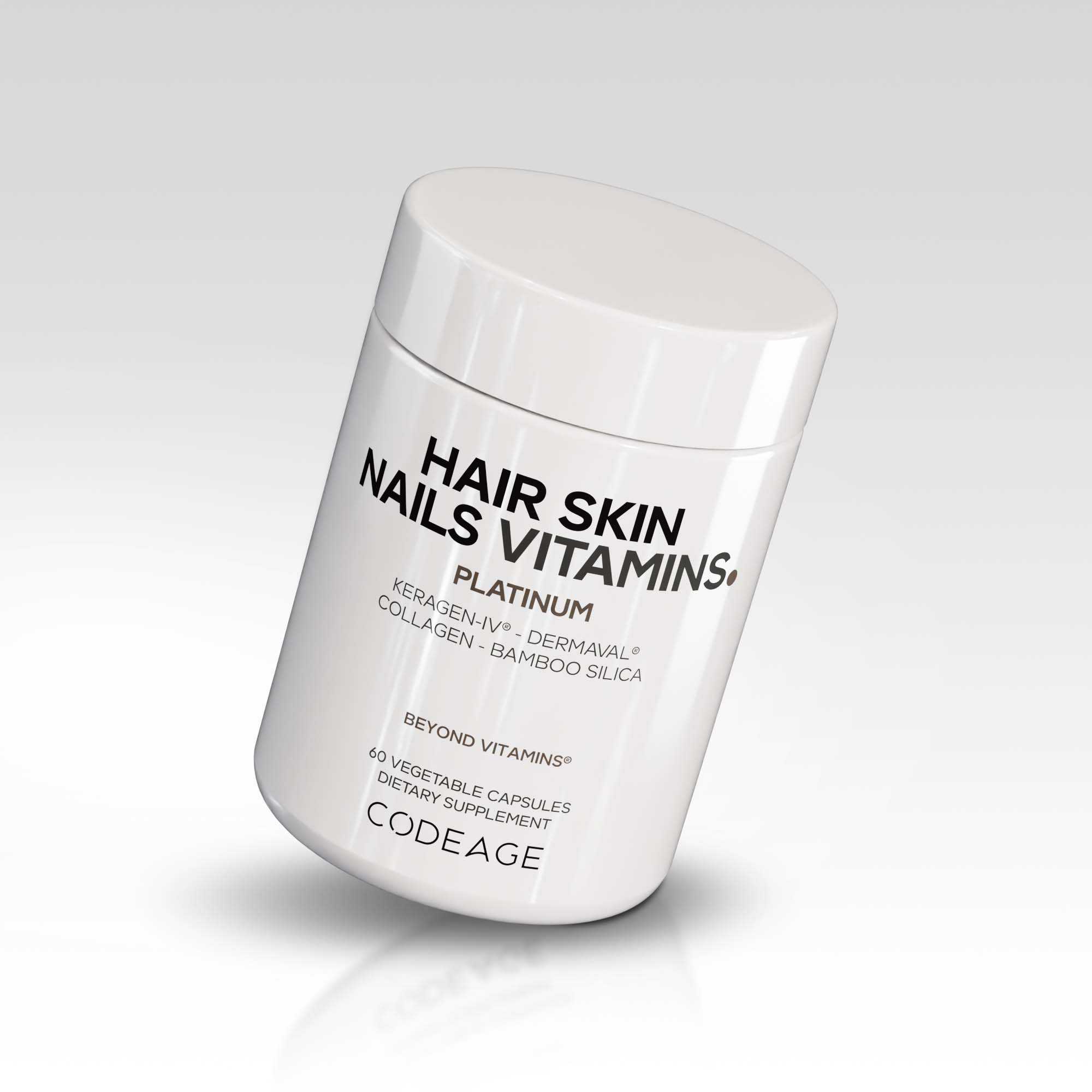 Codeage Hair Skin Nails Vitamins Platinum - Bodybuilding.com