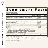 Codeage Hair Skin Nails Vitamins Platinum - Bodybuilding.com
