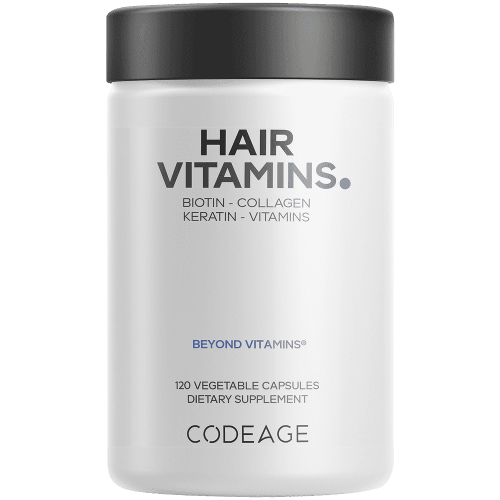 Codeage Hair Vitamins Biotin - Collagen - Keartin - Vitamins - Bodybuilding.com