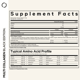 Codeage Hydrolyzed Multi Collagen Peptides Powder Supplement Black Edition - Bodybuilding.com