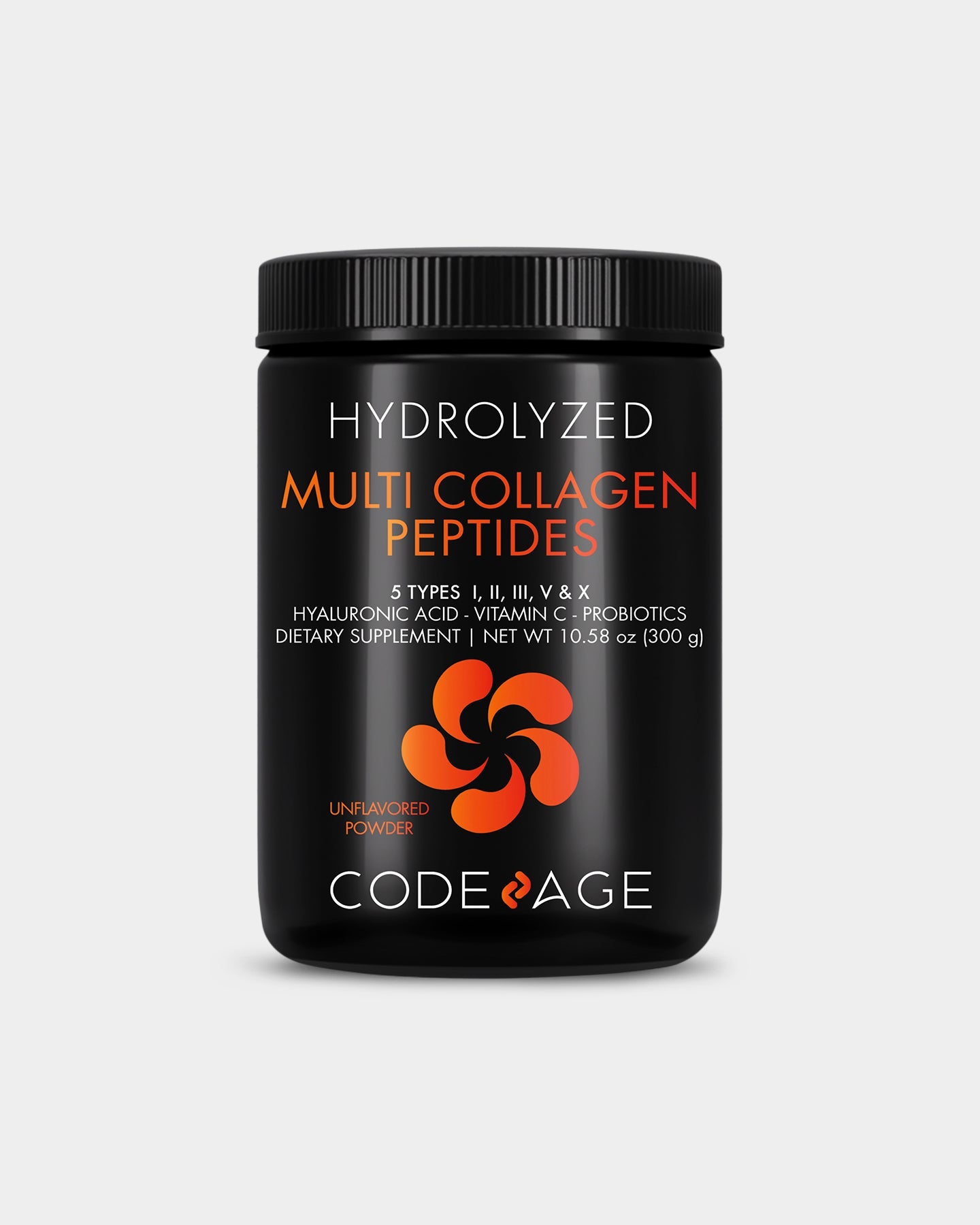 Codeage Hydrolyzed Multi Collagen Peptides Powder Supplement Black Edition - Bodybuilding.com