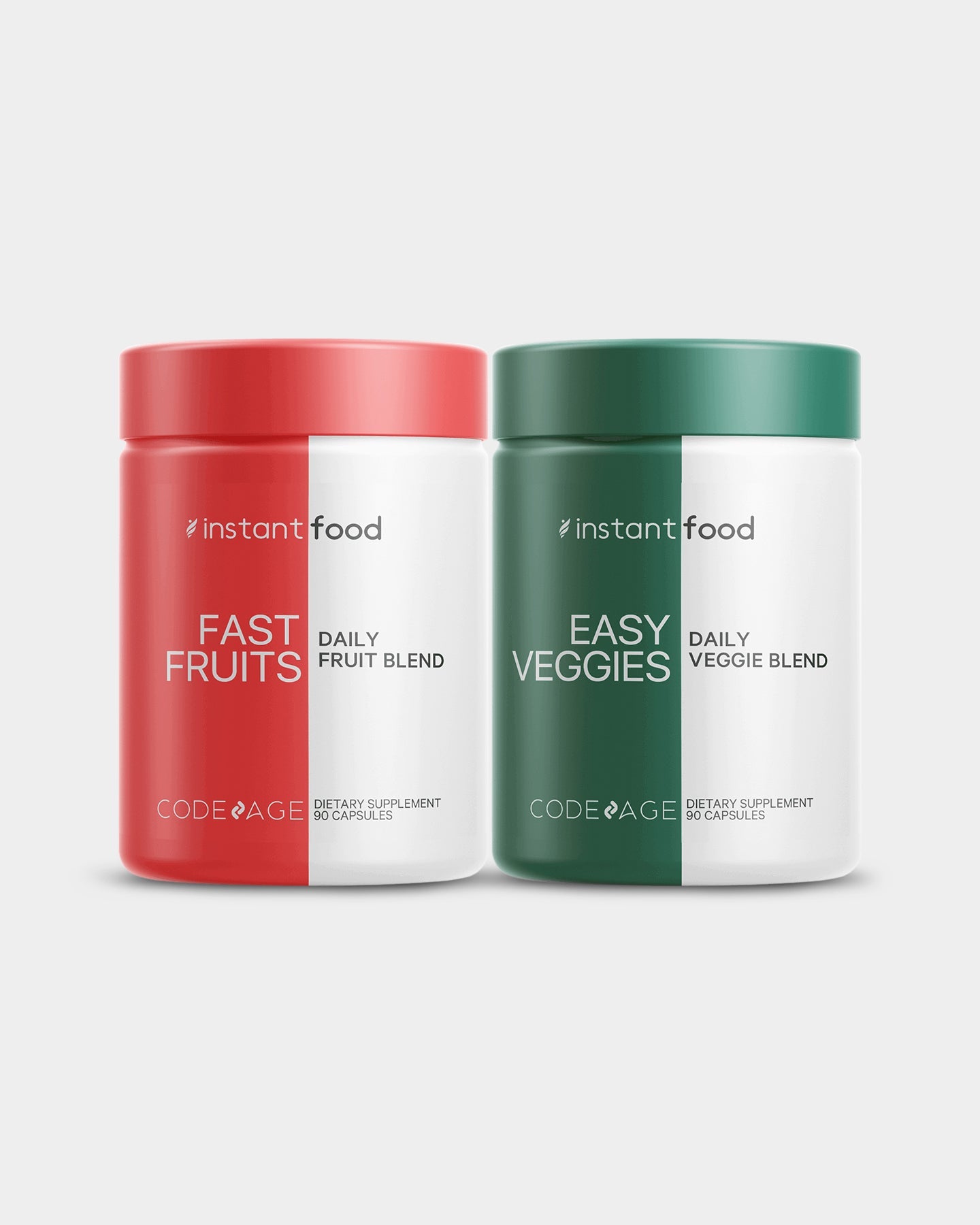 Codeage Instantfood Easy Veggies + Fast Fruits Bundle - Bodybuilding.com