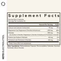Codeage Keto Electrolytes Ketogenic Formula Essential Minerals Supplement - Bodybuilding.com