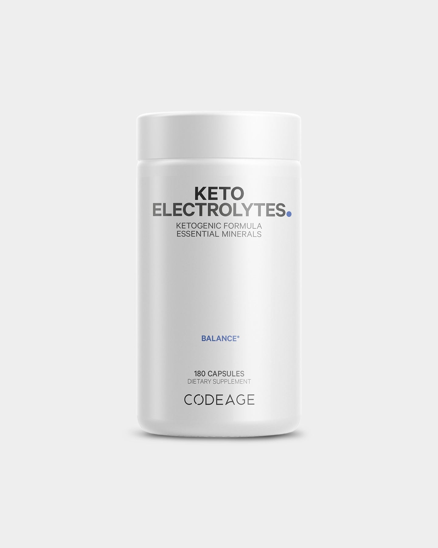 Codeage Keto Electrolytes Ketogenic Formula Essential Minerals Supplement - Bodybuilding.com