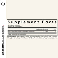 Codeage Liposomal Black Ginger - Bodybuilding.com