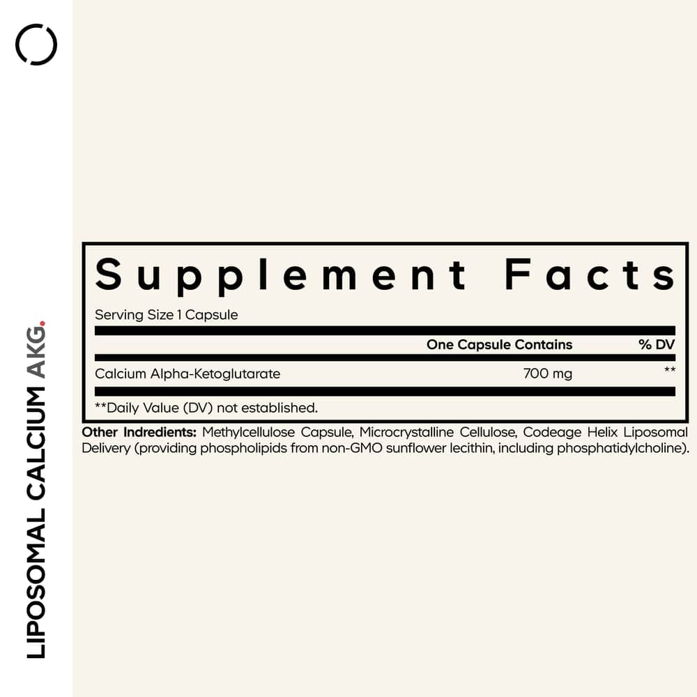 Codeage Liposomal Calcium AKG - Bodybuilding.com