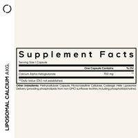 Codeage Liposomal Calcium AKG - Bodybuilding.com