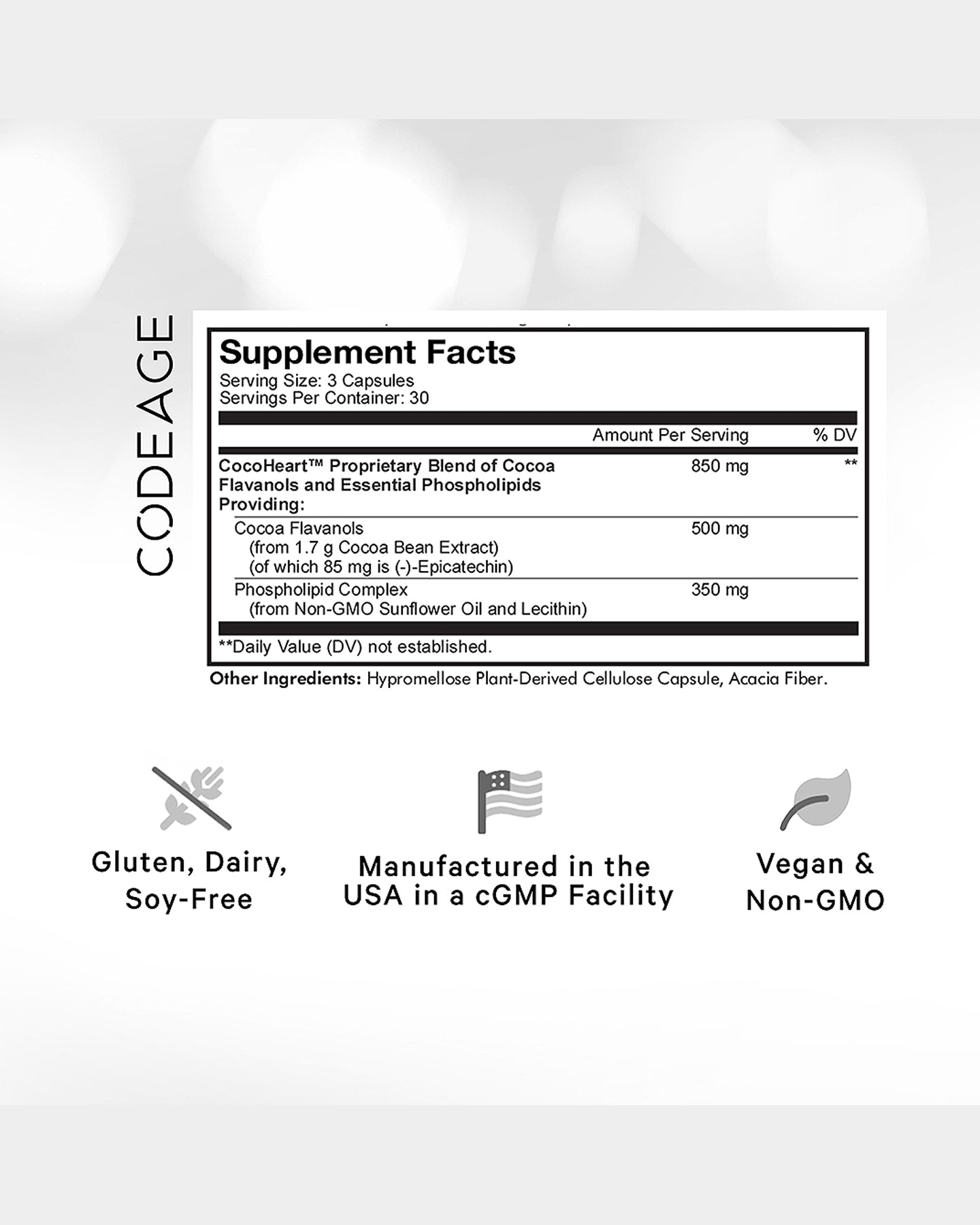 Codeage Liposomal Cocoa Flavanols+ - Bodybuilding.com