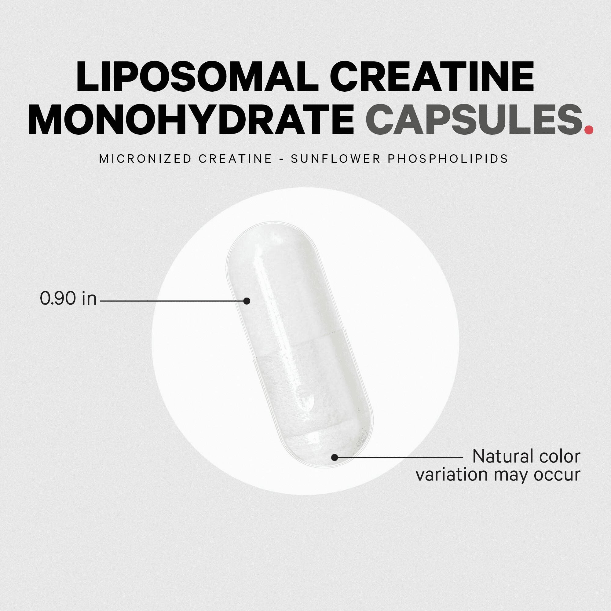 Codeage Liposomal Creatine Monohydrate Capsules - Bodybuilding.com