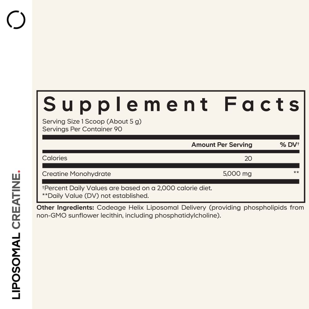 Codeage Liposomal Creatine Monohydrate Large - Bodybuilding.com