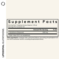Codeage Liposomal Glutathione Powder 1000 mg - Bodybuilding.com