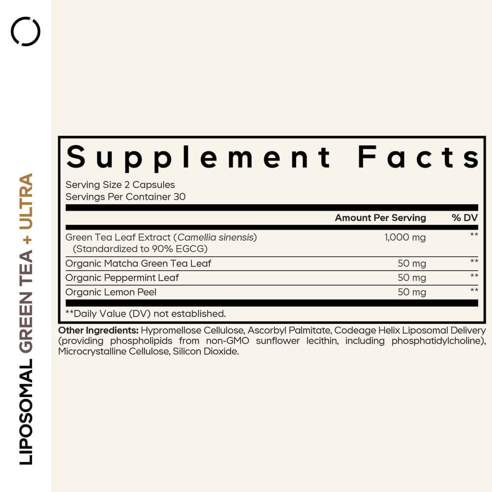 Codeage Liposomal Green Tea+ Ultra - Bodybuilding.com