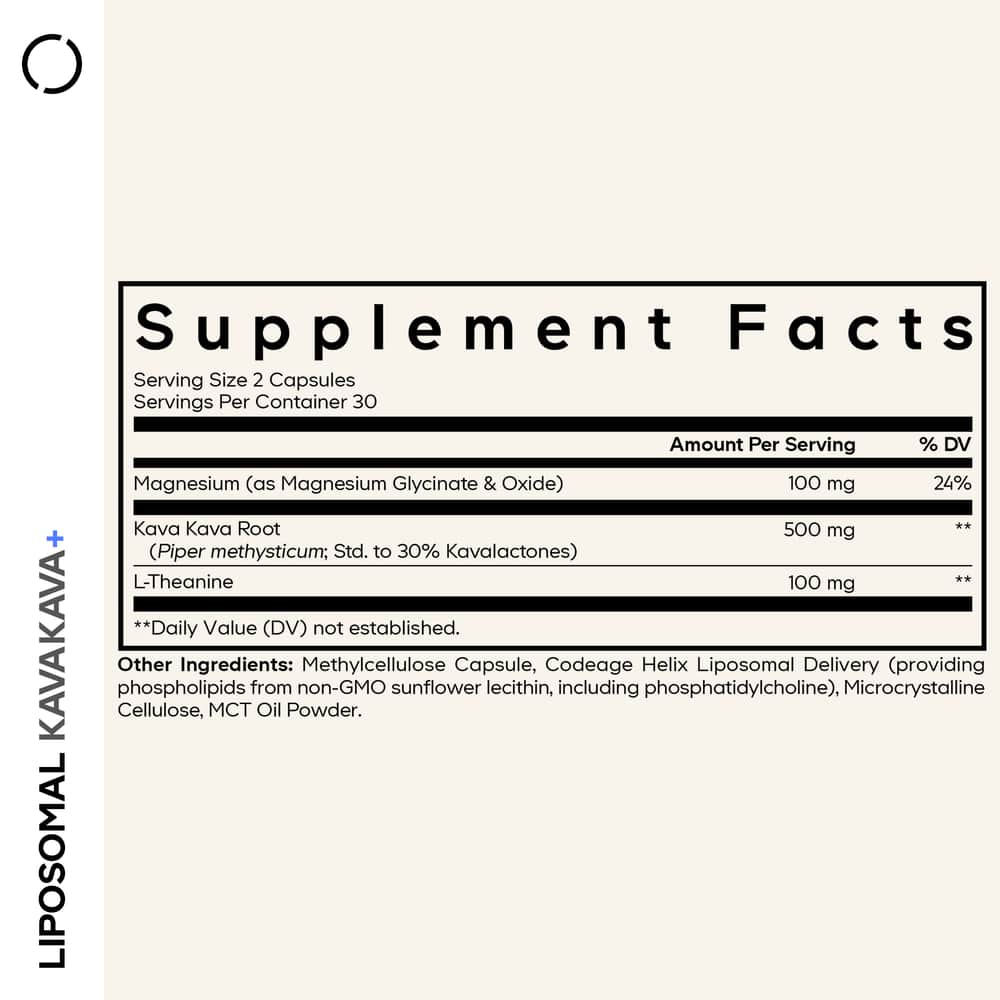 Codeage Liposomal Kava Kava+ - Bodybuilding.com