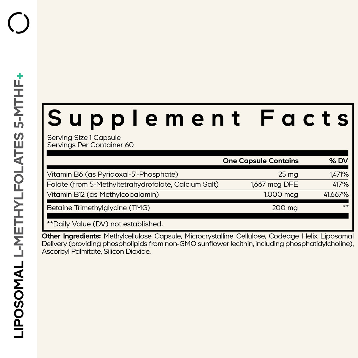 Codeage Liposomal L - Methylfolate 5 - MTHF+ - Bodybuilding.com