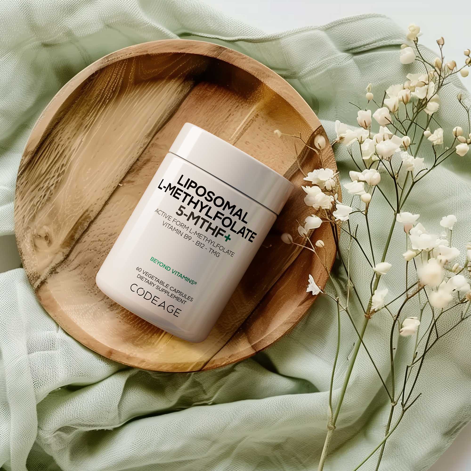 Codeage Liposomal L - Methylfolate 5 - MTHF+ - Bodybuilding.com