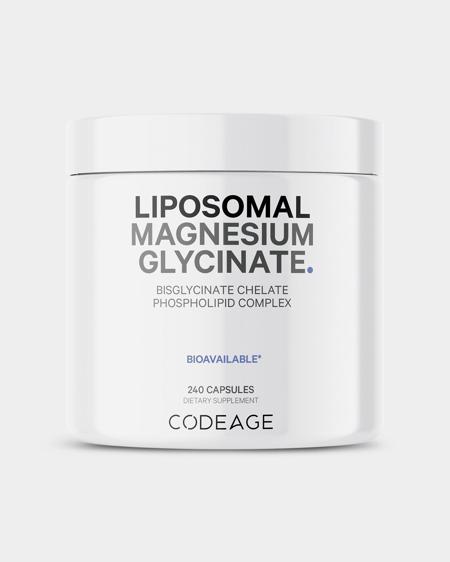 Codeage Liposomal Magnesium Glycinate Supplement - Bodybuilding.com