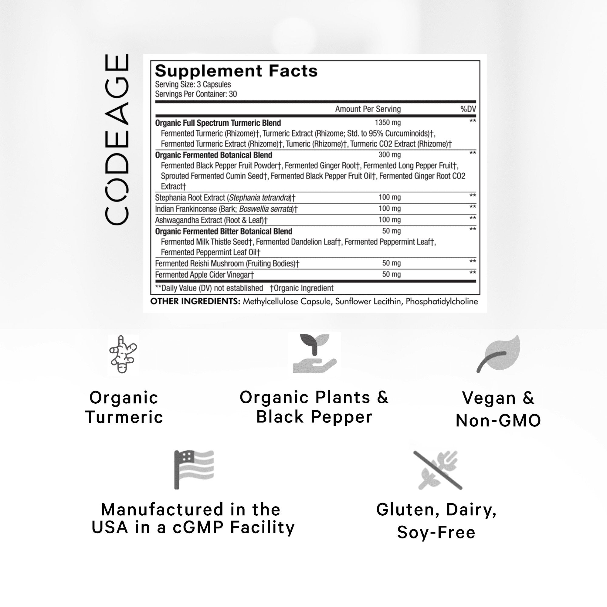 Codeage Liposomal Turmeric + - Bodybuilding.com