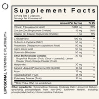 Codeage Liposomal Vitamin C+ Platinum - Bodybuilding.com