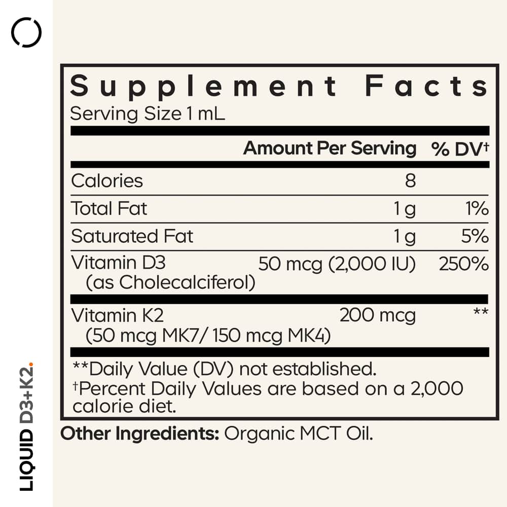 Codeage Liquid D3 + K2 - Bodybuilding.com