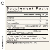 Codeage Liquid D3 + K2 - Bodybuilding.com