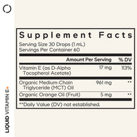 Codeage Liquid Vitamin E+ - Bodybuilding.com
