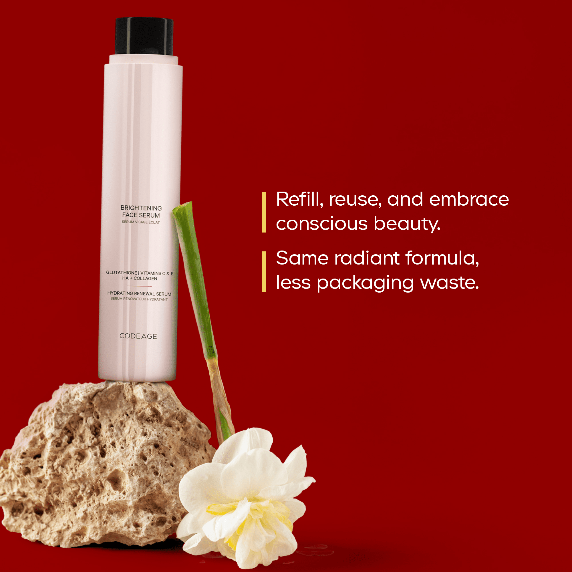 Codeage Maison Rouge Brightening Face Serum Refill - Bodybuilding.com