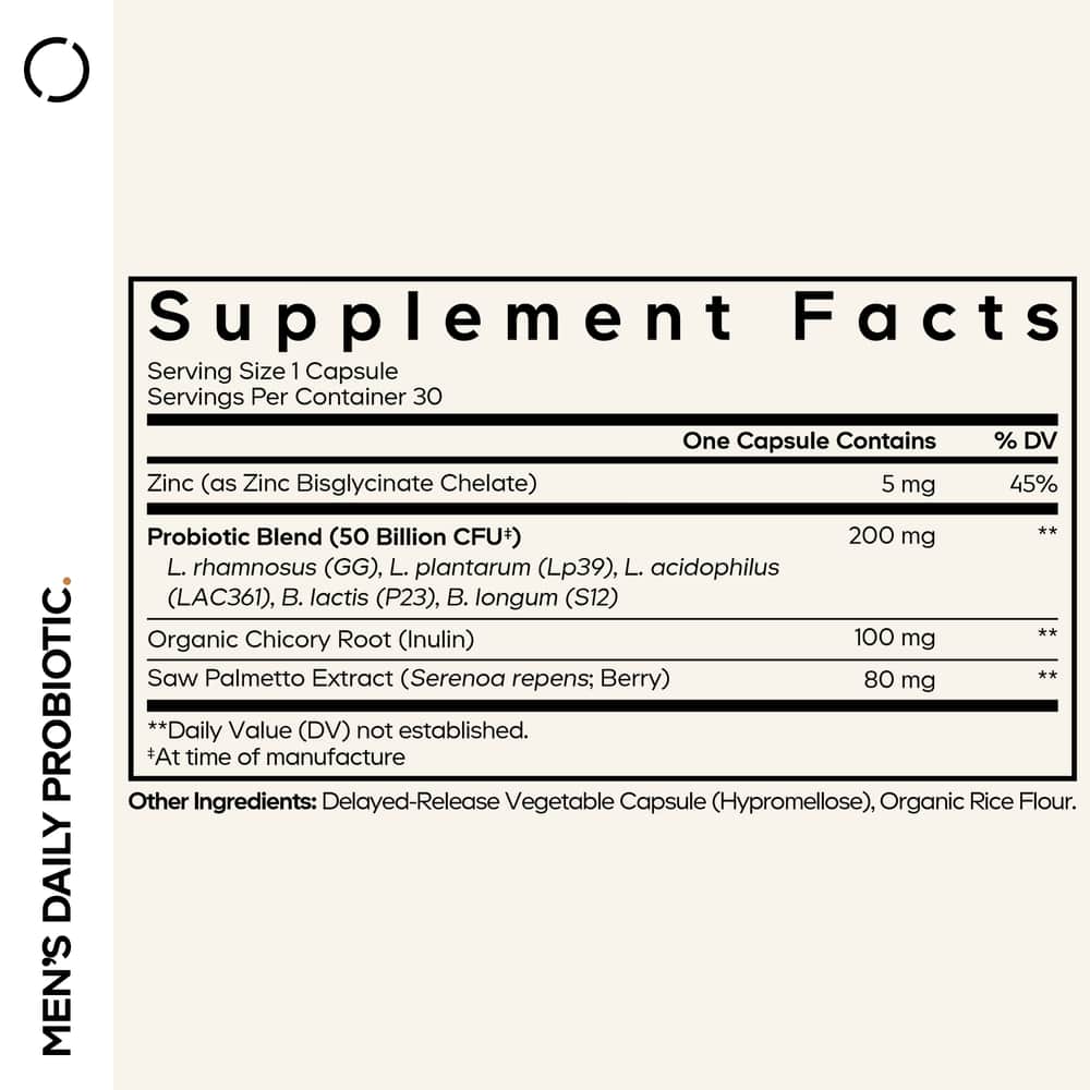 Codeage Men's Daily Probiotic - Bodybuilding.com