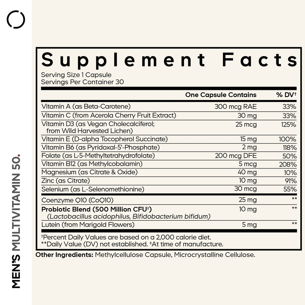 Codeage Men's Multivitamin 50 - Bodybuilding.com