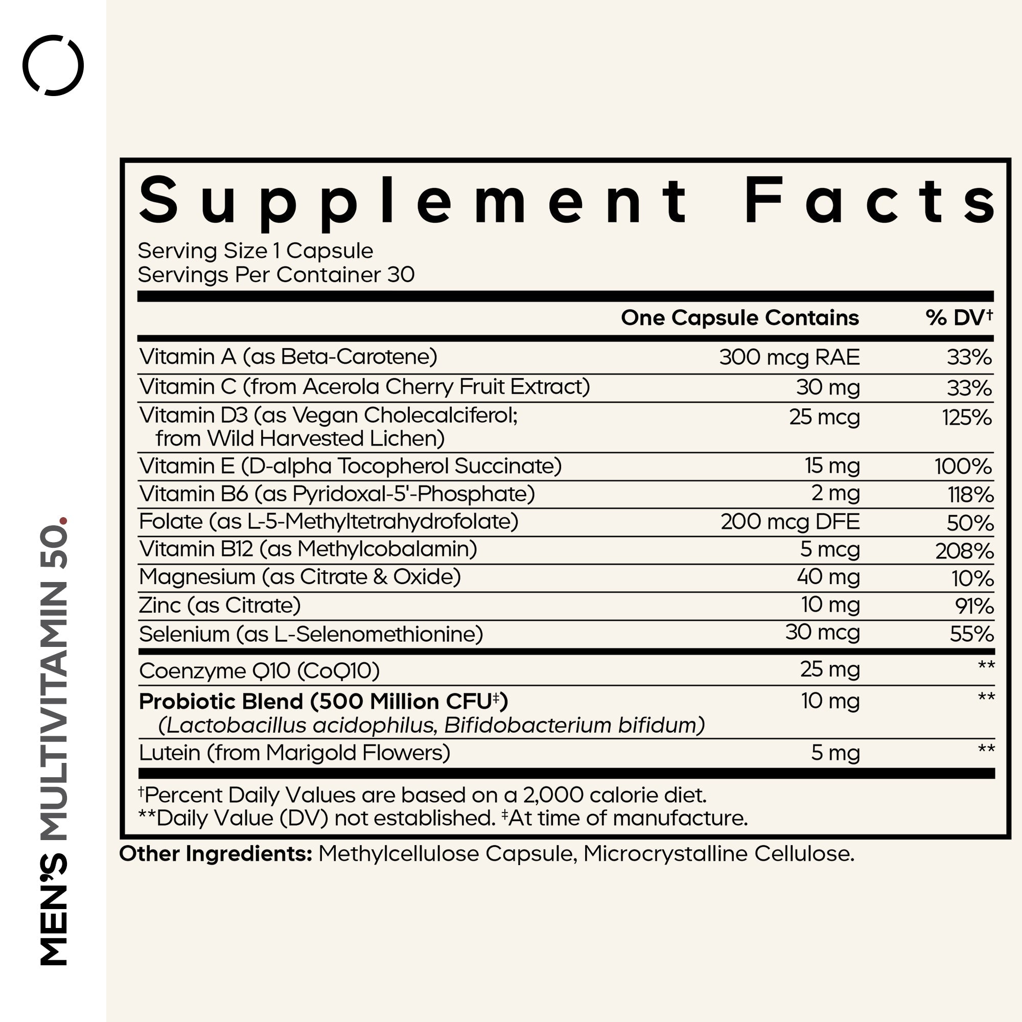 Codeage Men's Multivitamin 50 - Bodybuilding.com