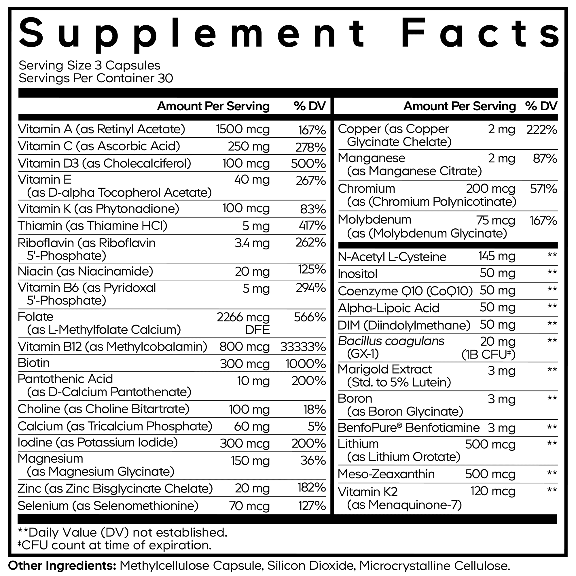 Codeage Methylated Multivitamin+ - Bodybuilding.com