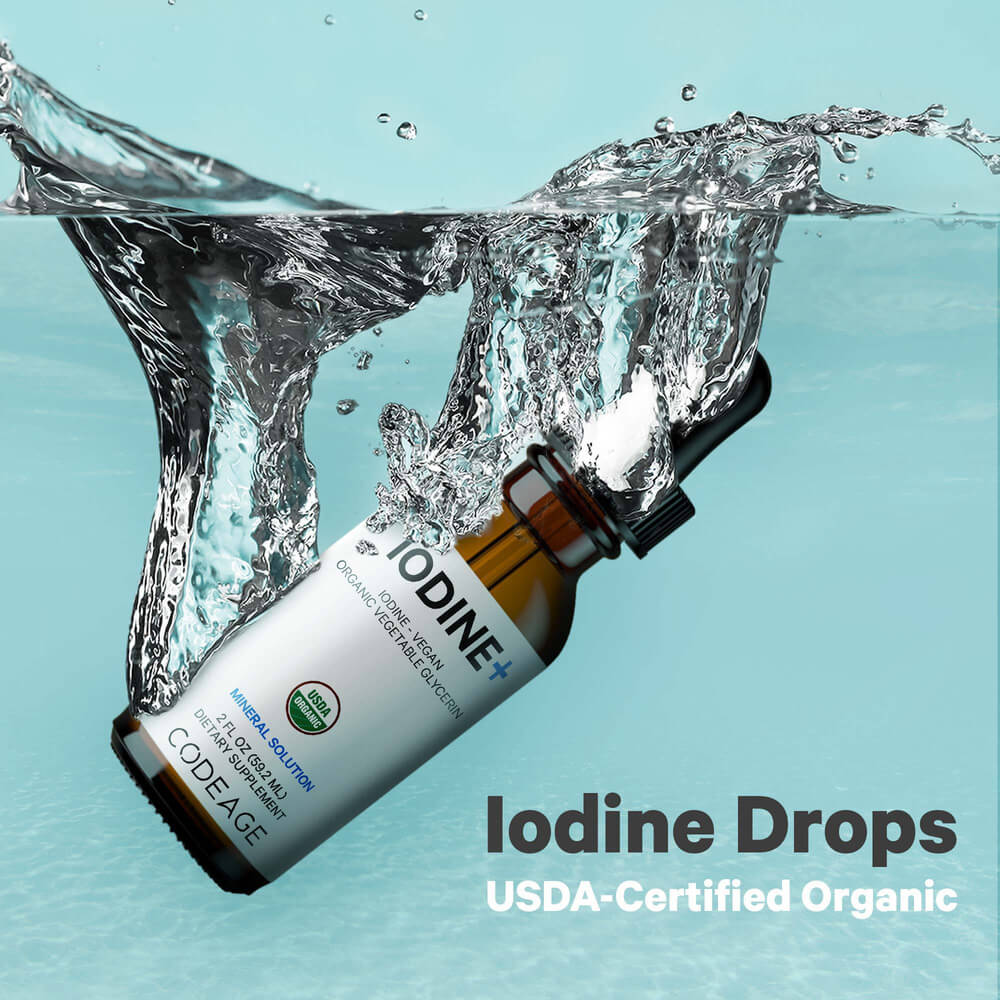 Codeage Minerals Iodine + USDA Certified Organic - Bodybuilding.com