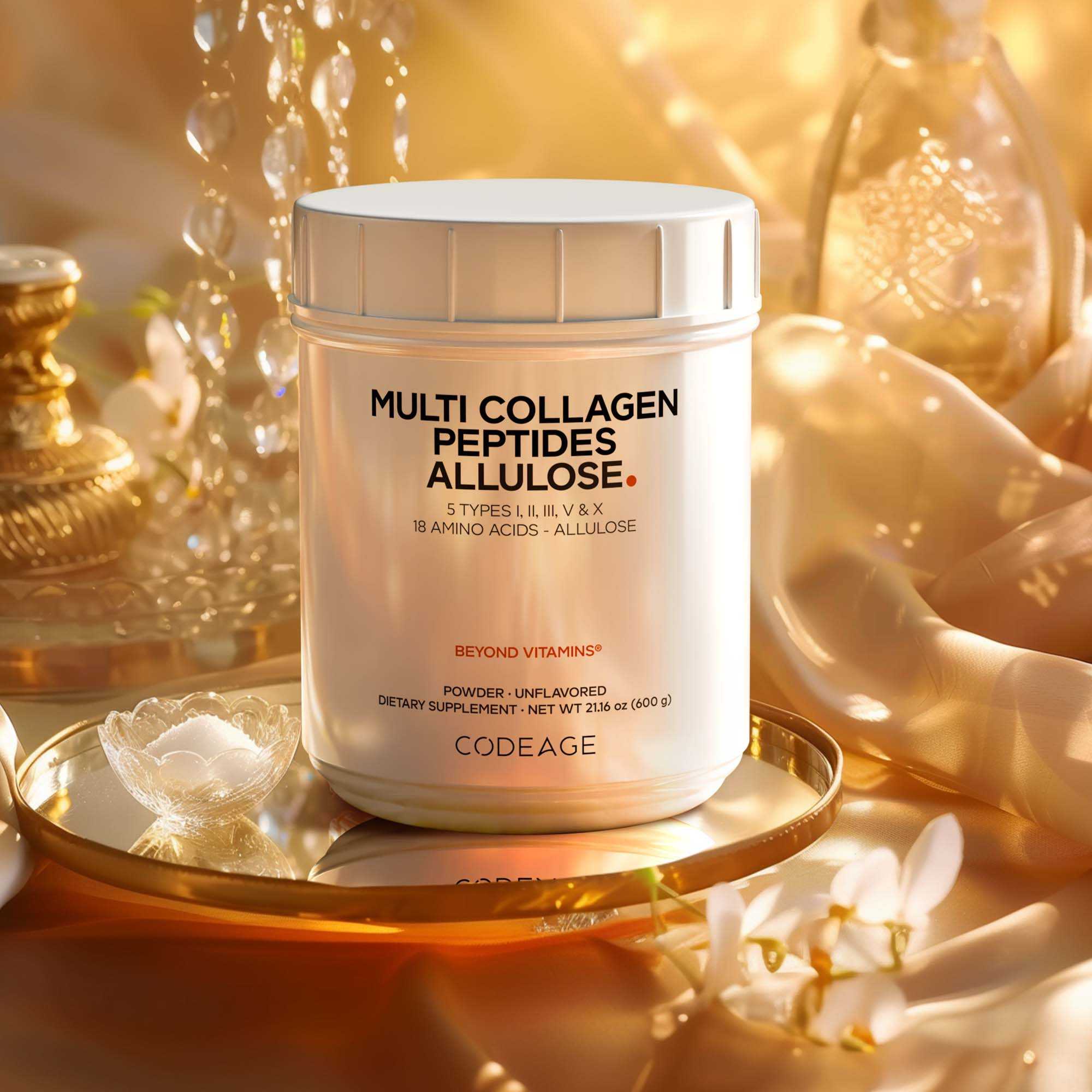 Codeage Multi Collagen Peptides Allulose Powder - Bodybuilding.com