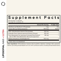 Codeage NAD+ Ultra Centurion Resveratrol Supplement - Bodybuilding.com
