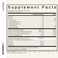 Codeage Nanofood Wonder - C Liquid Vitamin C - Bodybuilding.com