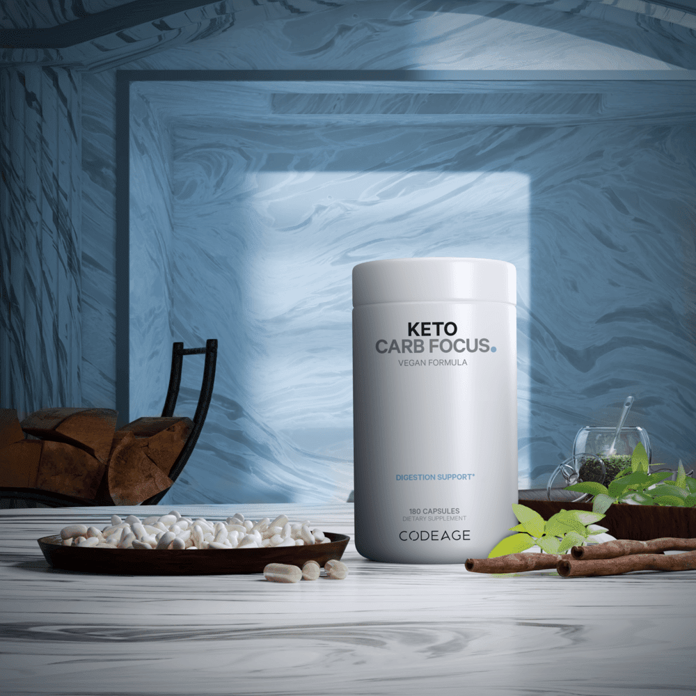 Codeage Nutrition Keto Carb Focus Vegan Formula Supplement - Bodybuilding.com