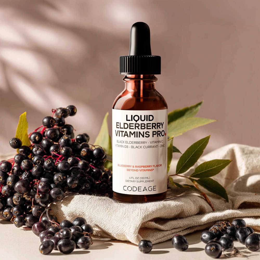 Codeage Organic Black Elderberry Syrup - Bodybuilding.com