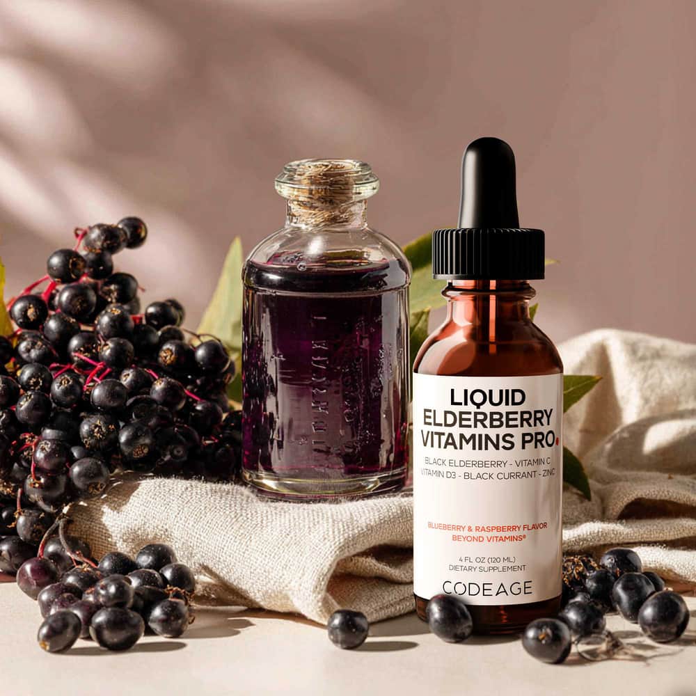 Codeage Organic Black Elderberry Syrup - Bodybuilding.com