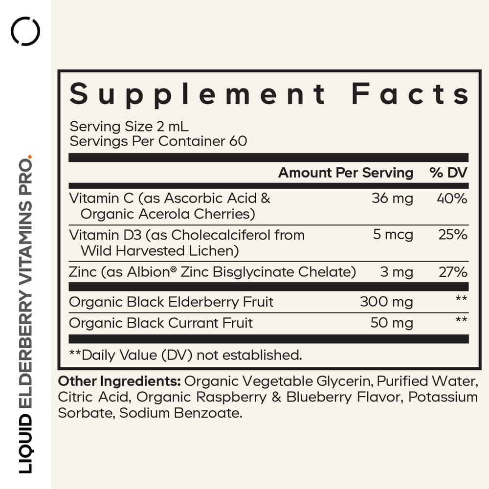Codeage Organic Black Elderberry Syrup - Bodybuilding.com