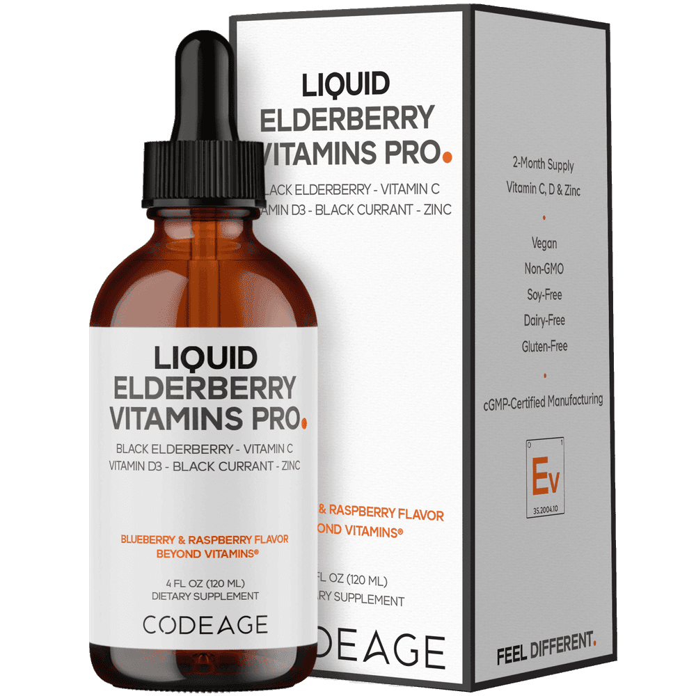 Codeage Organic Black Elderberry Syrup - Bodybuilding.com