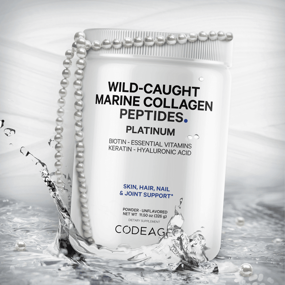 Codeage Platinum Marine Collagen Peptides Supplement Powder - Bodybuilding.com