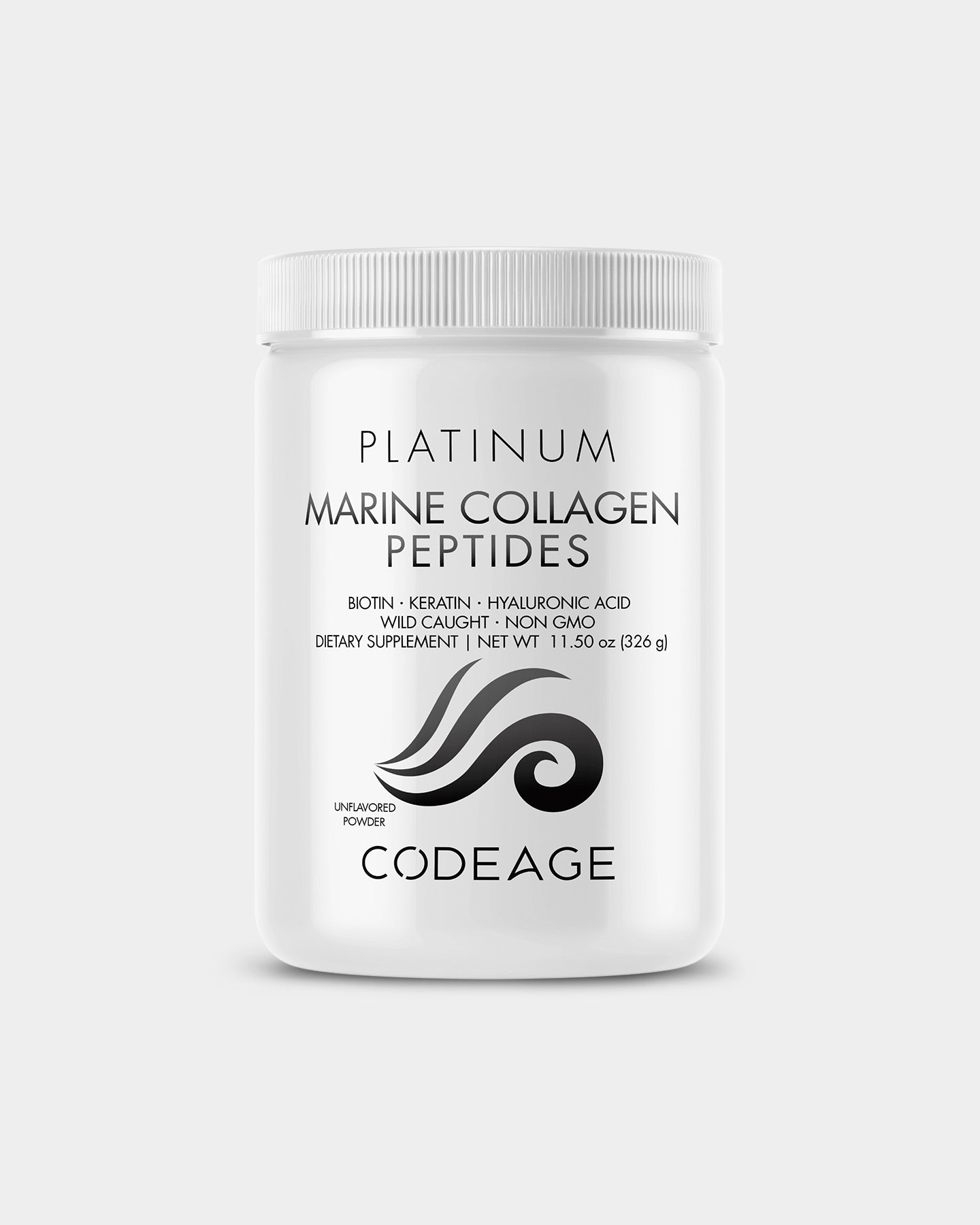 Codeage Platinum Marine Collagen Peptides Supplement Powder - Bodybuilding.com