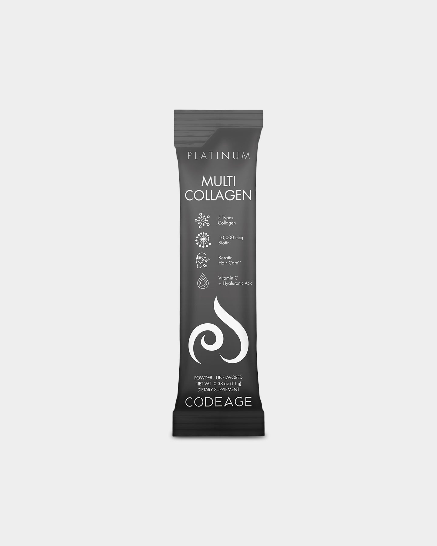 Codeage Platinum Multi Collagen Peptides Powder Stick - Bodybuilding.com