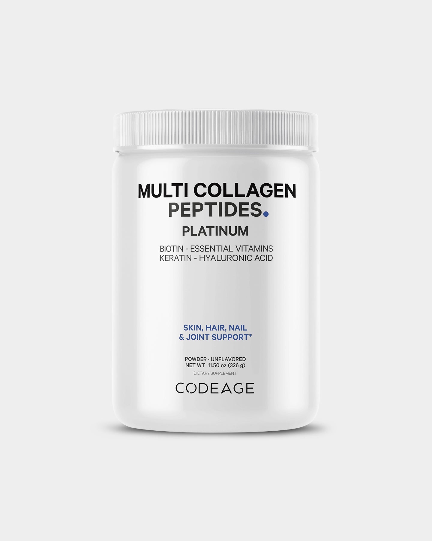 Codeage Platinum Multi Collagen Peptides Powder Supplement - Bodybuilding.com