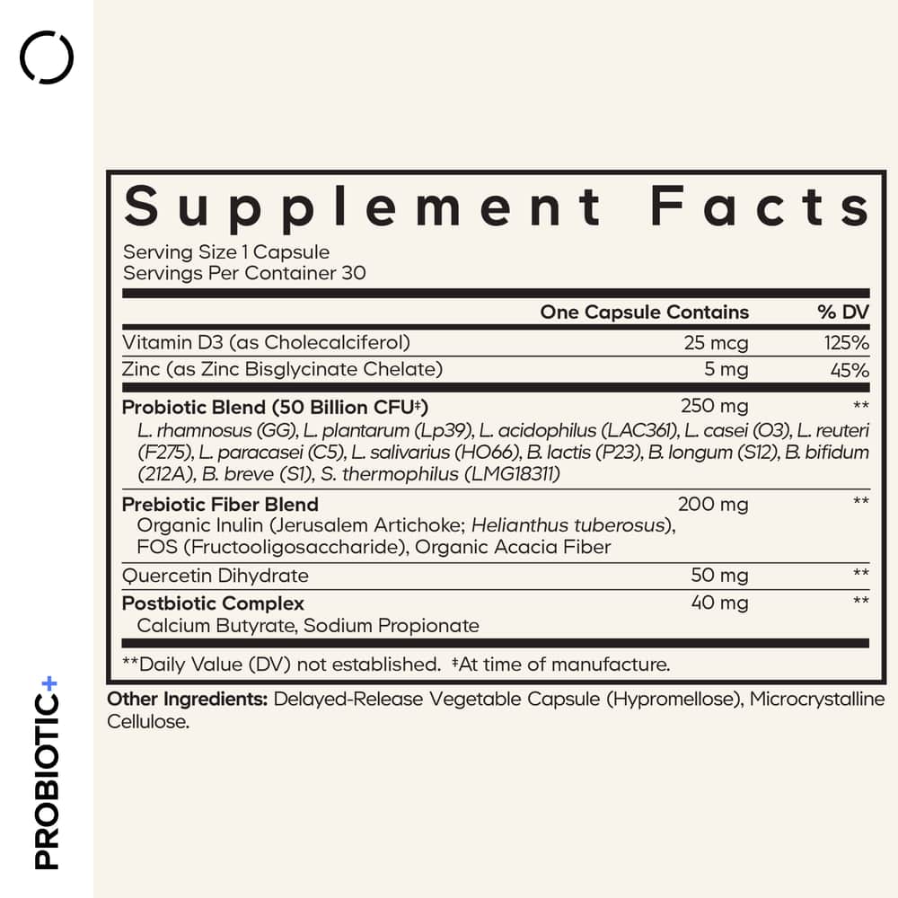 Codeage Probiotic+ 50 Billion CFUs - Bodybuilding.com