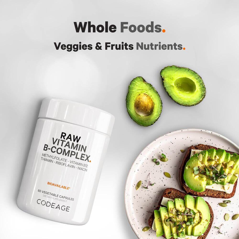 Codeage Raw Vitamin B Complex - Bodybuilding.com