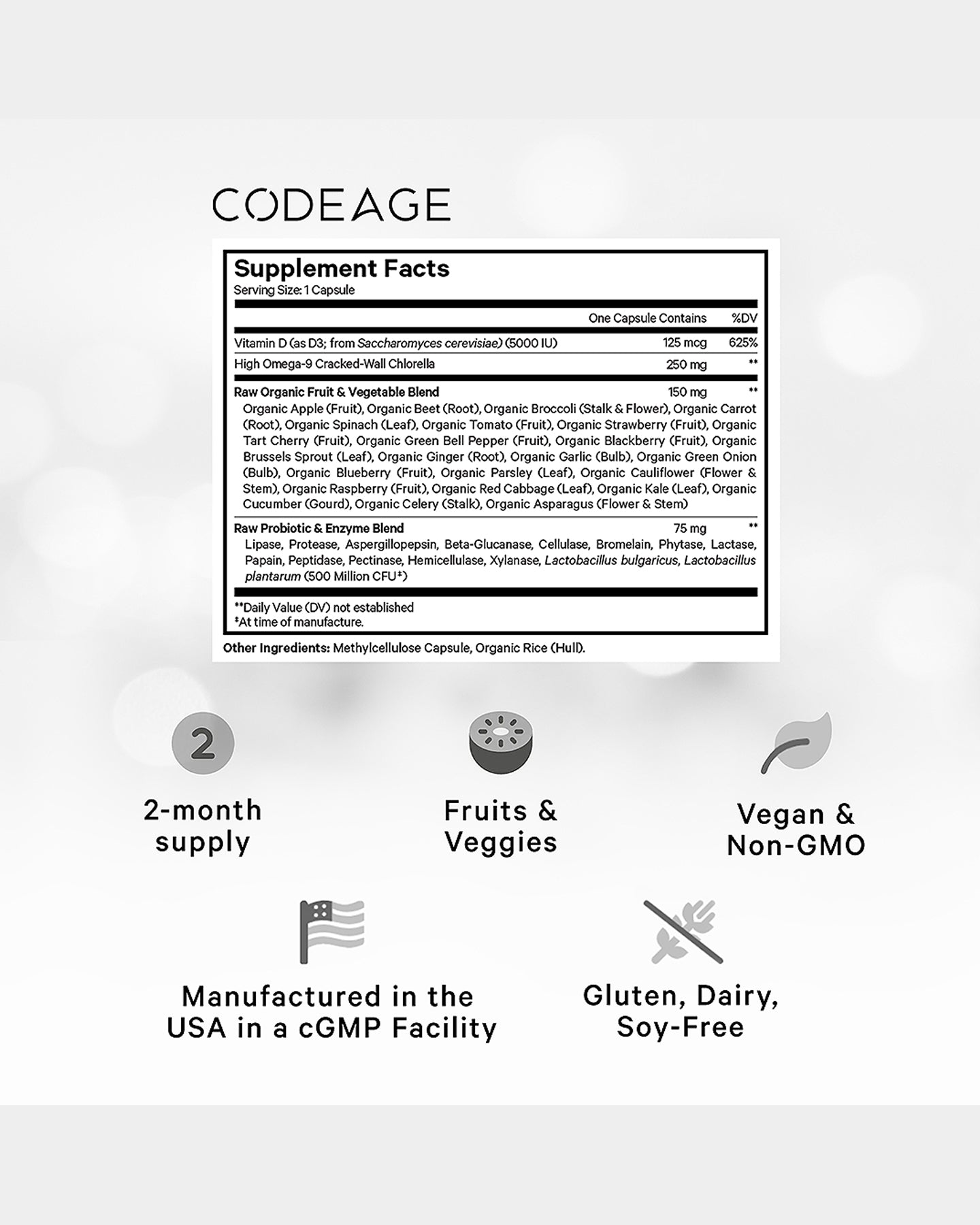 Codeage Raw Vitamin D3+ - Bodybuilding.com