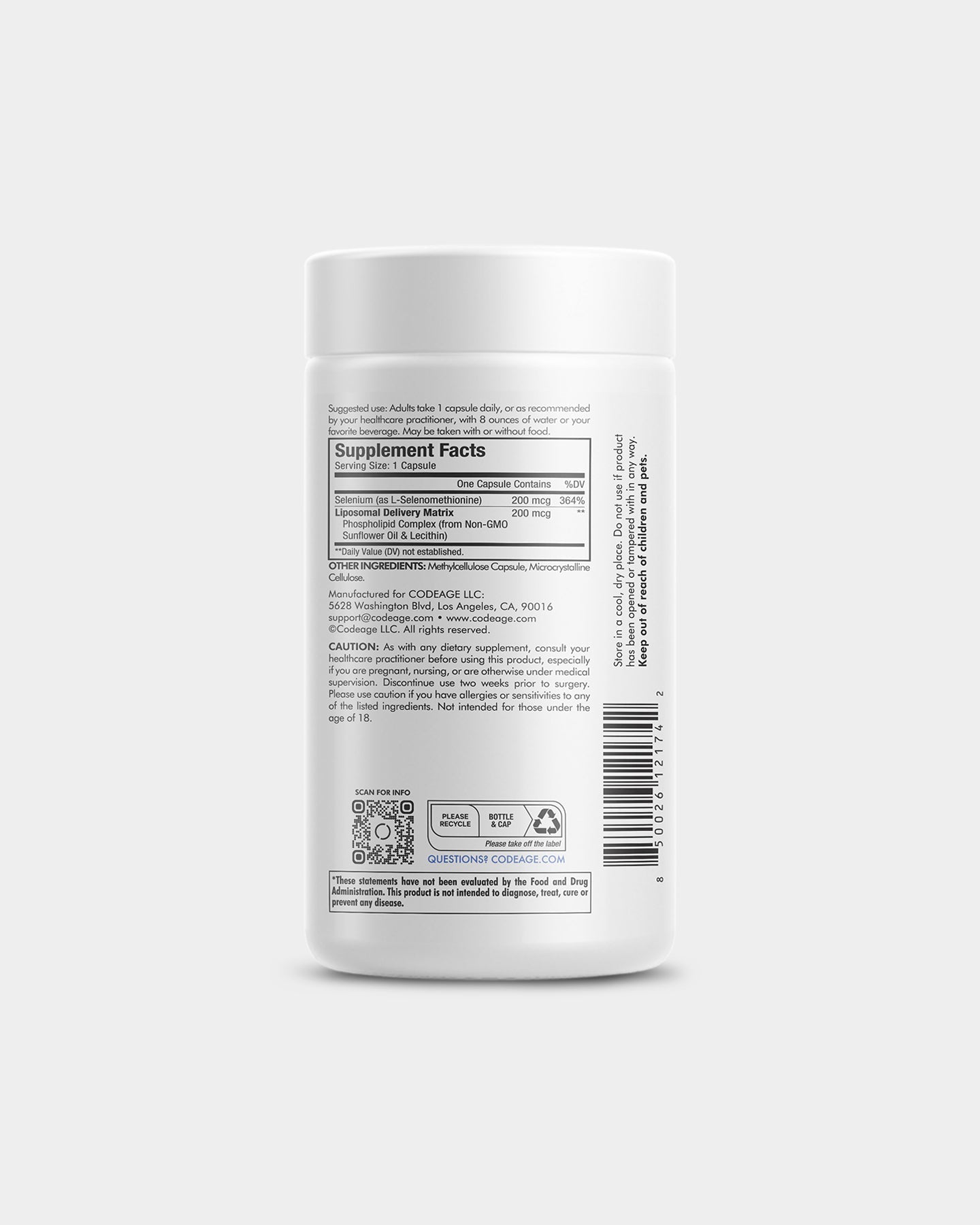 Codeage Selenium Supplement - Bodybuilding.com