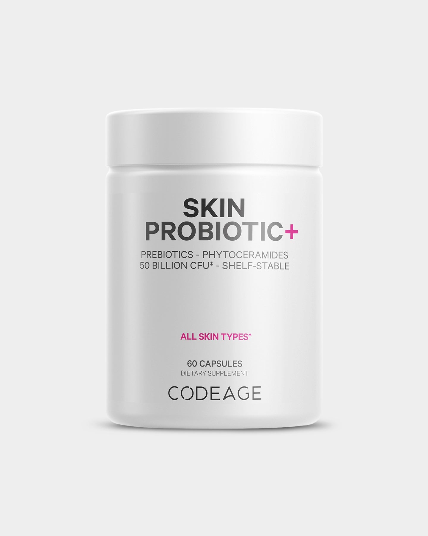 Codeage Skin Probiotics 50 Billion CFU & Prebiotics - Bodybuilding.com